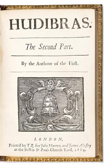 Butler, Samuel (1613-1680) Hudibras. The First, Second & Third Parts.